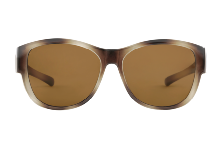 Sonnen&uuml;berbrille khaki havanna