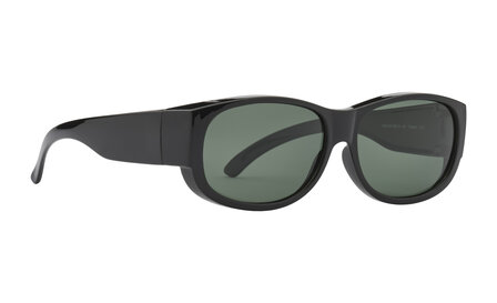 Overzetzonnebril Sonnen&uuml;berbrille Retro black